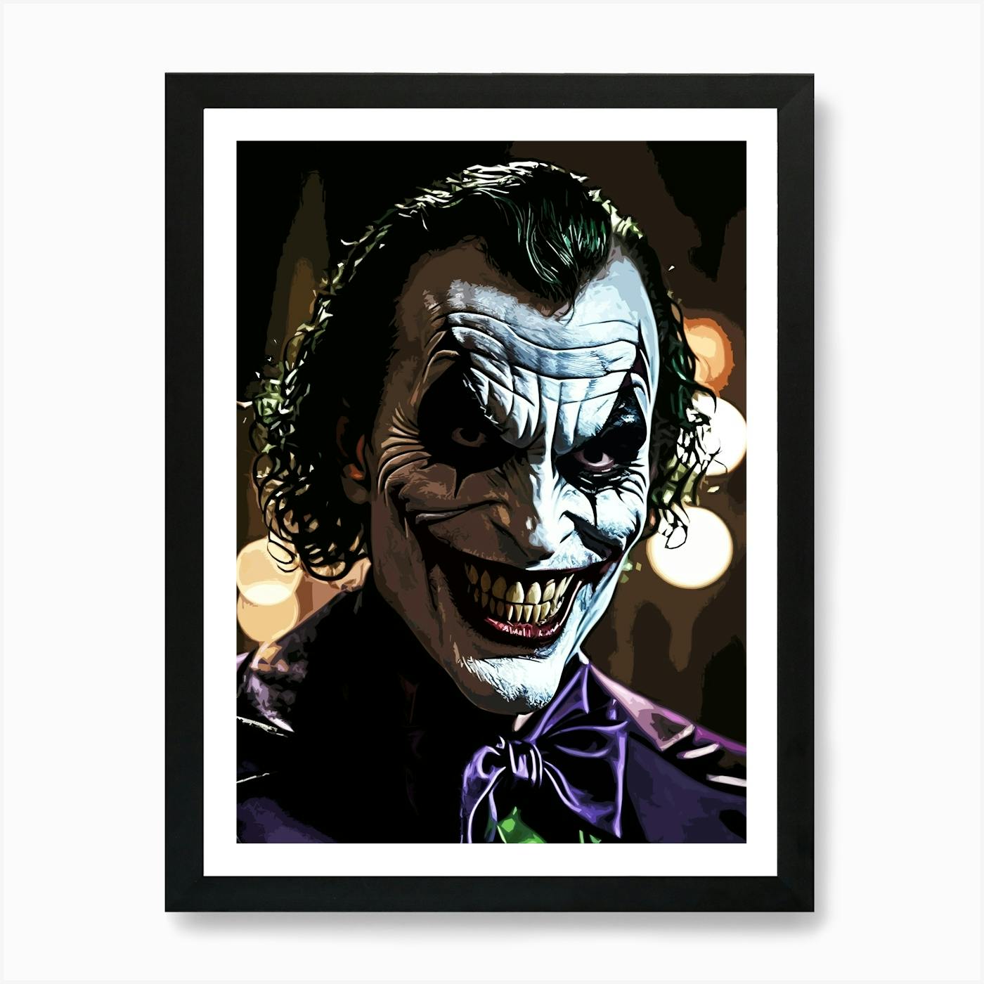 Joker 103 Art Print by Joker's Legacy - Fy
