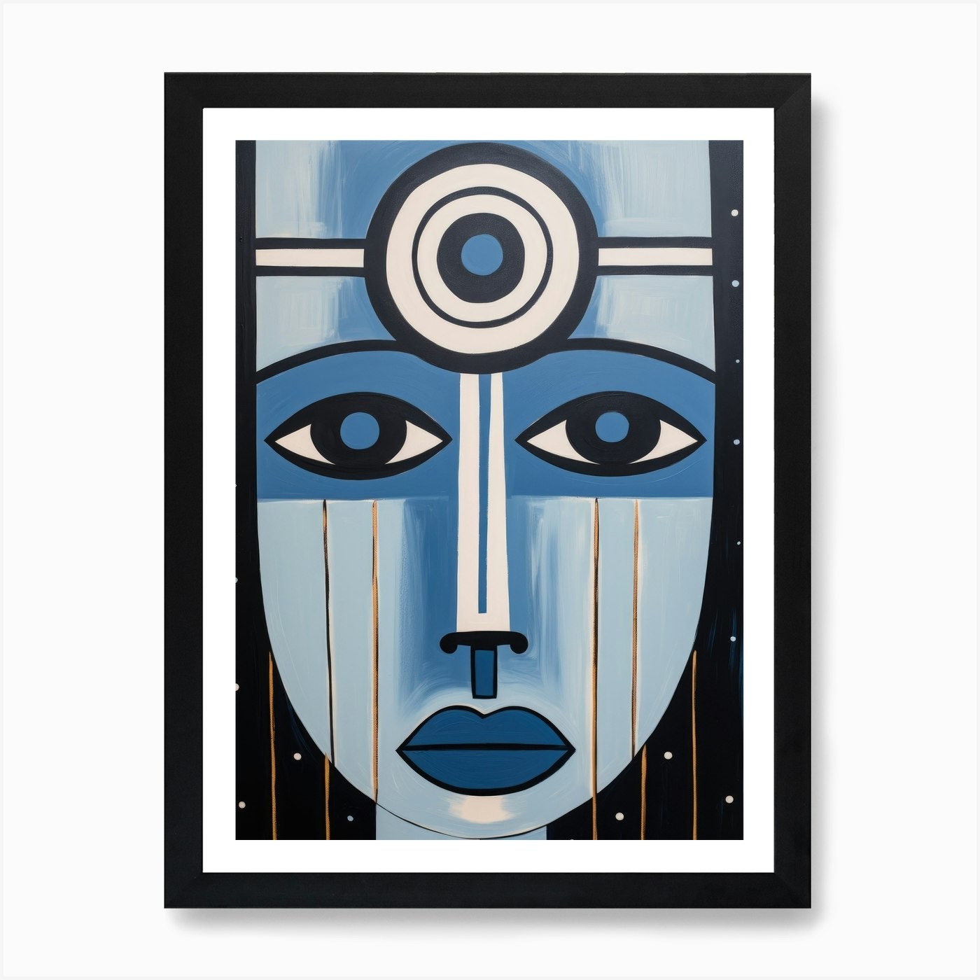 Face Of The Gods Art Print by anhphamkd93 - Fy