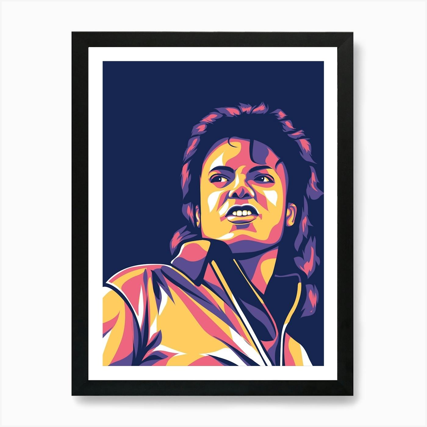 Michael Jackson Art Print by SuperNova - Fy