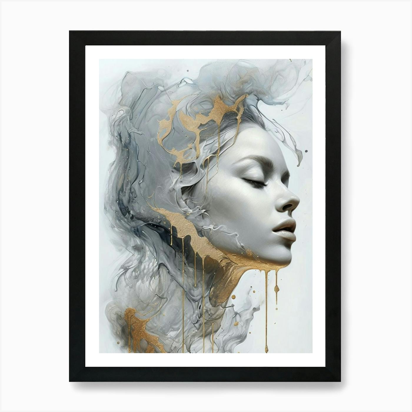 Abstract Painting 1 Art Print by Artistry Haven - Fy
