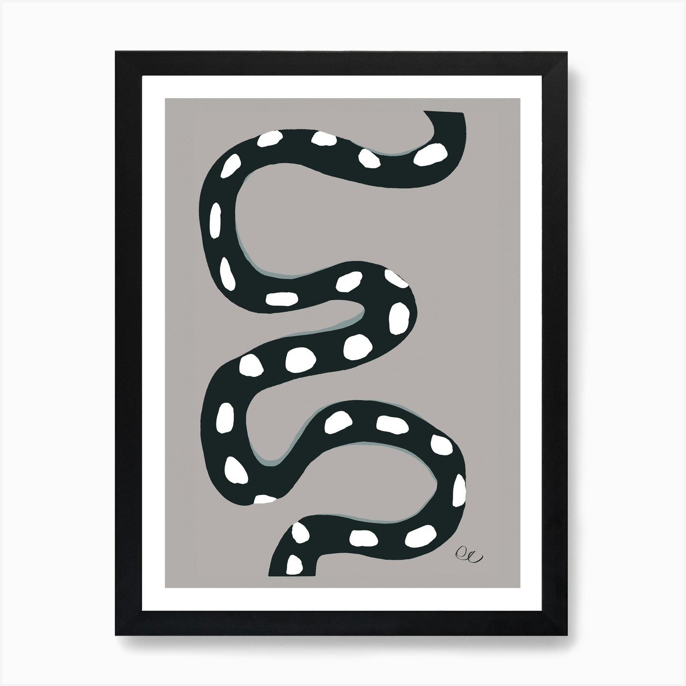 Snake Art Print by ErinCee - Fy
