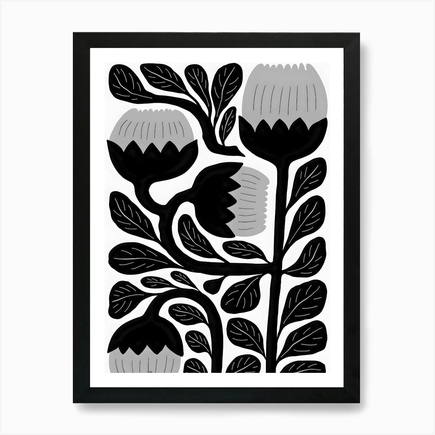 Henri Matisse Hibiscus Art Print by ArtMart - Fy
