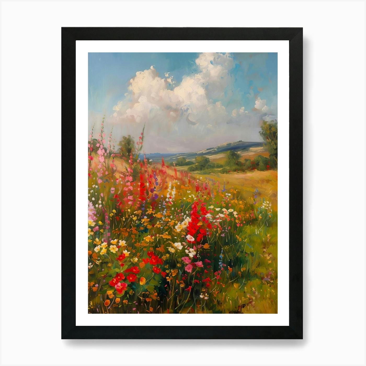 Wildflowers 6 Art Print by Art shop - Fy