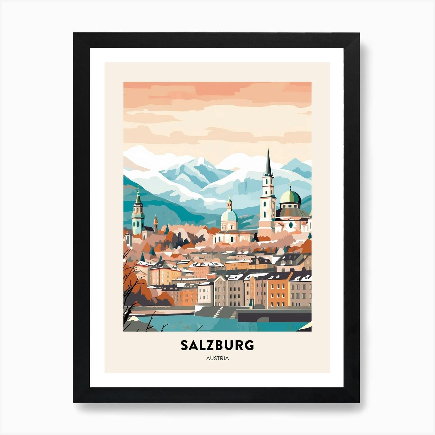 Salzburg discount Painting Print 36