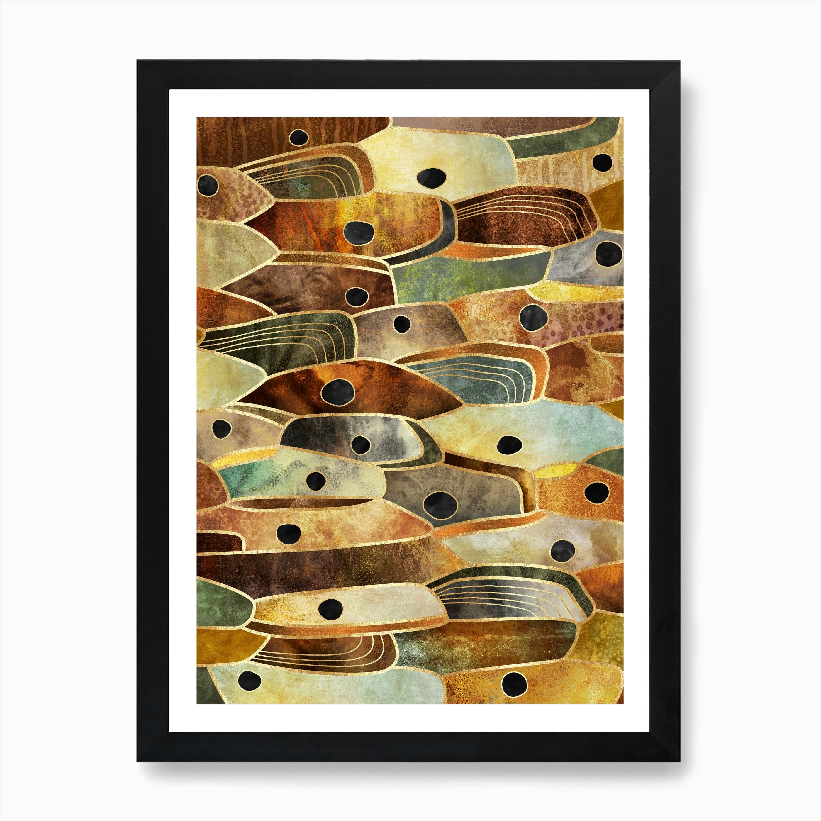 Society6 ケース Golden Line / Black by Elisabeth Fredriksson Elisabeth Fredriksson's Store | Society6