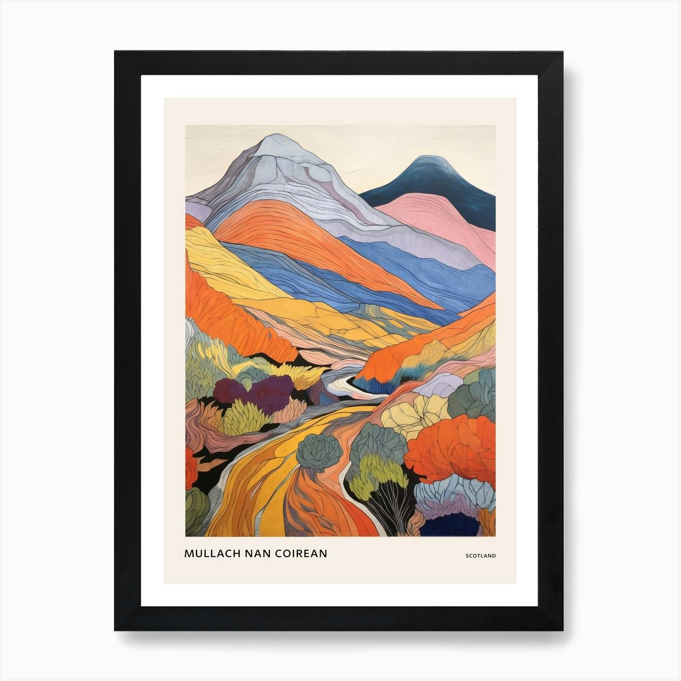 Mountain Print with Snow, Large selling Wall Art, Limited Edition Print