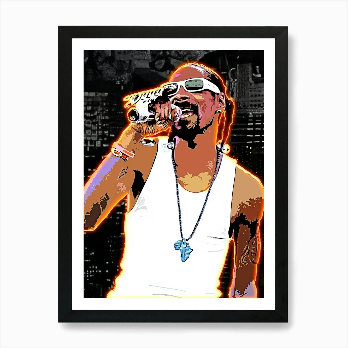 Snoop Dogg Art Print by Kem Hajizan - Fy Snoop Dogg Art Print by Kem Hajizan - Fy