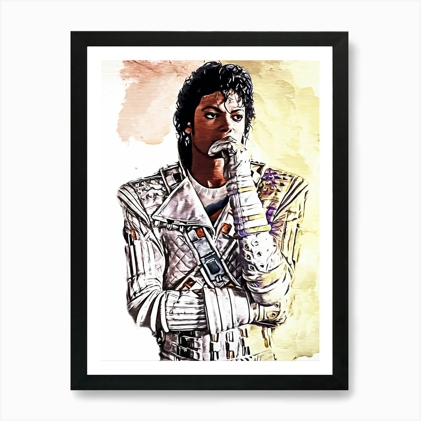 Michael Jackson Art Print by SuperNova - Fy