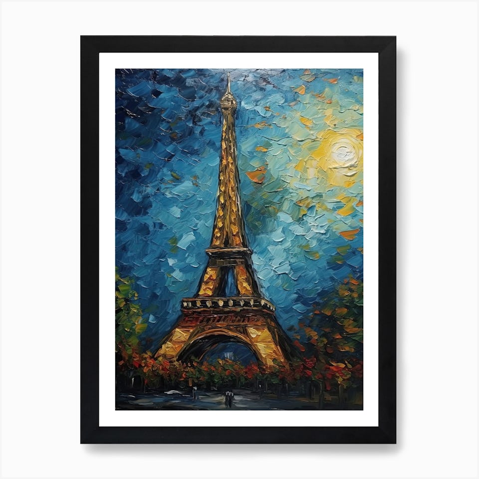 Van Gogh Eiffel Tower 