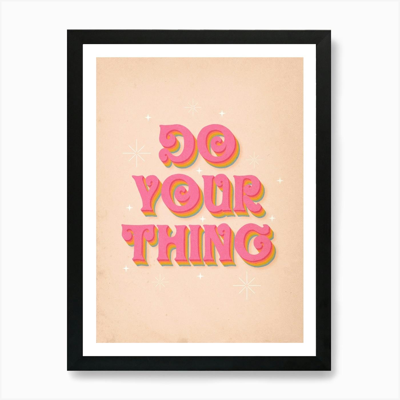 Do Your Thing - store FRAMED