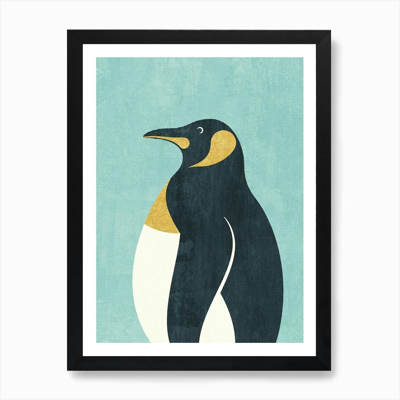 ペンギン　(油絵) 楽天市場】絵画 額無し 油絵 Enjoy! art『ペンギン(ぺんぎん