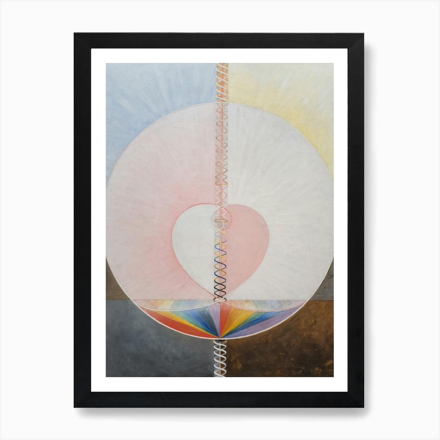 ARTCANVAS Group buying X No 1 Altarpiece 1915 Canvas Art Print by Hilma AF Klint