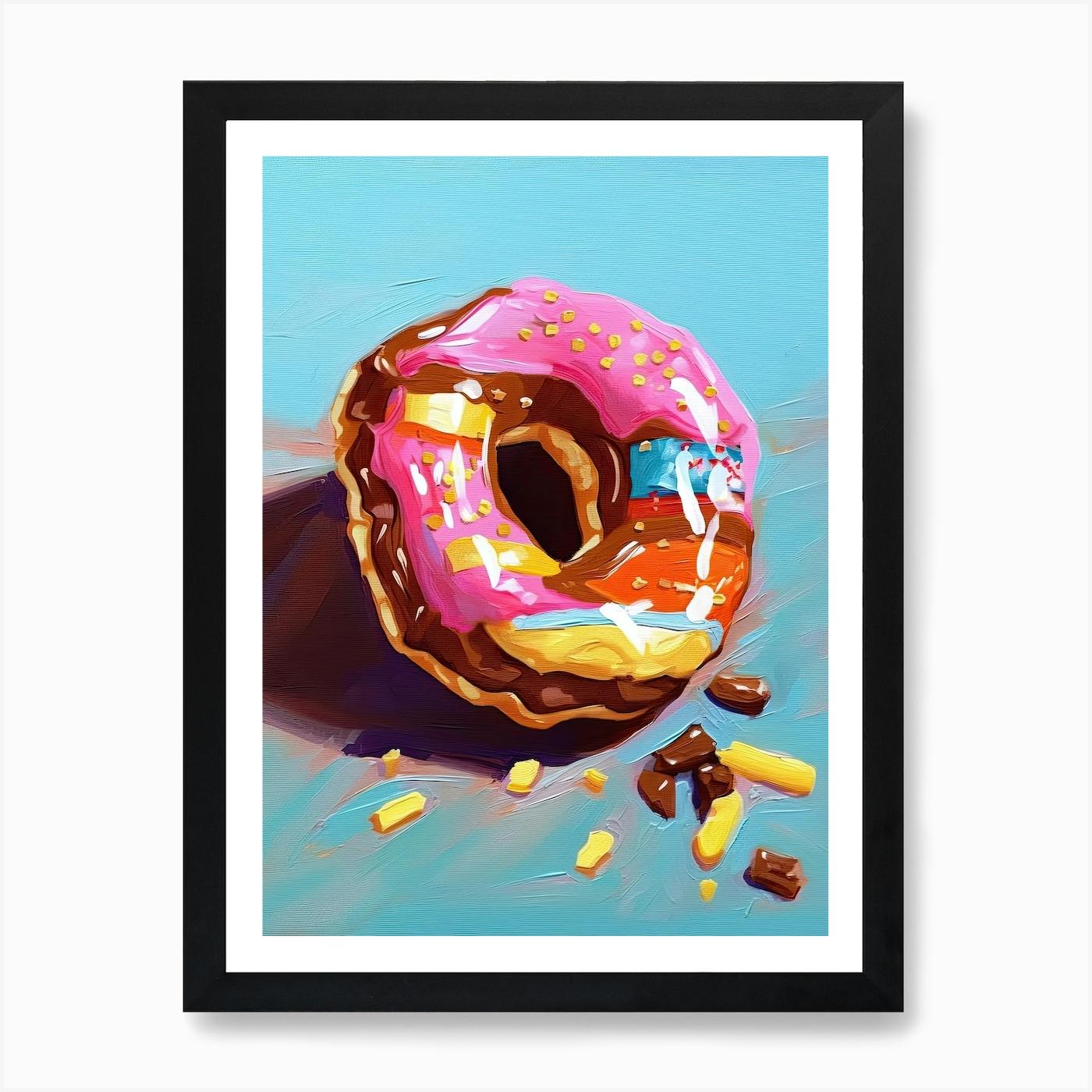 Donut 1 Art Print by si9nzation - Fy