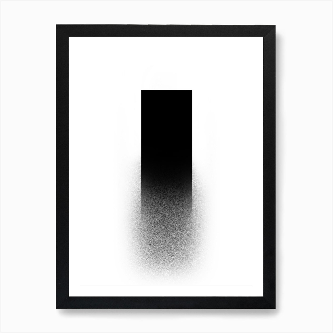 Fading Rectangle Art Print By Ledieg Fy