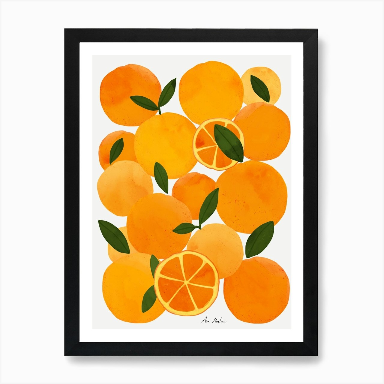 Orange Art Prints & Posters | Fast shipping & free returns on all ...