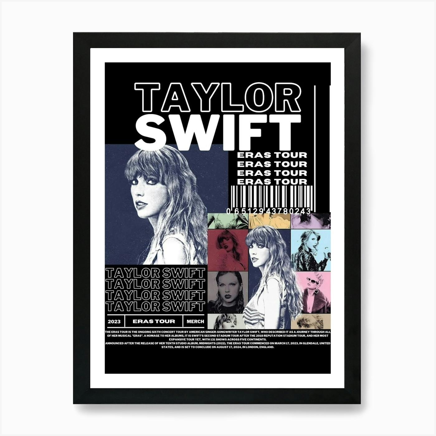 Taylor Swift The Eras Tour Art Print by IslaNovella - Fy