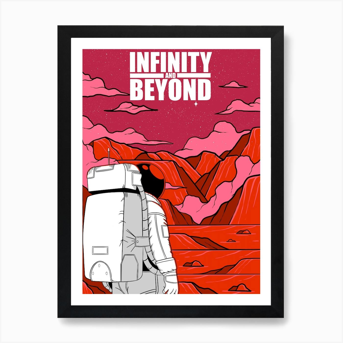 to オファー infinity and beyond アート