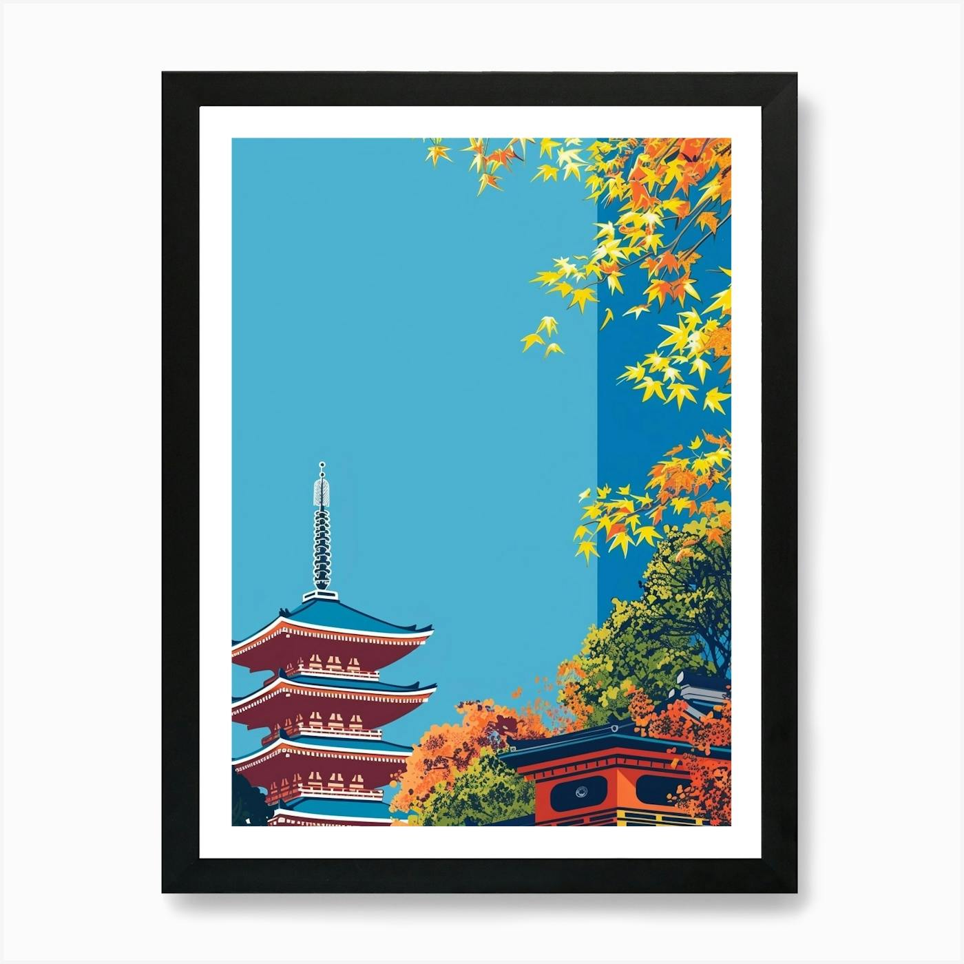 Tokyo Tower 5 Art Print by ThatWorksMedia - Fy