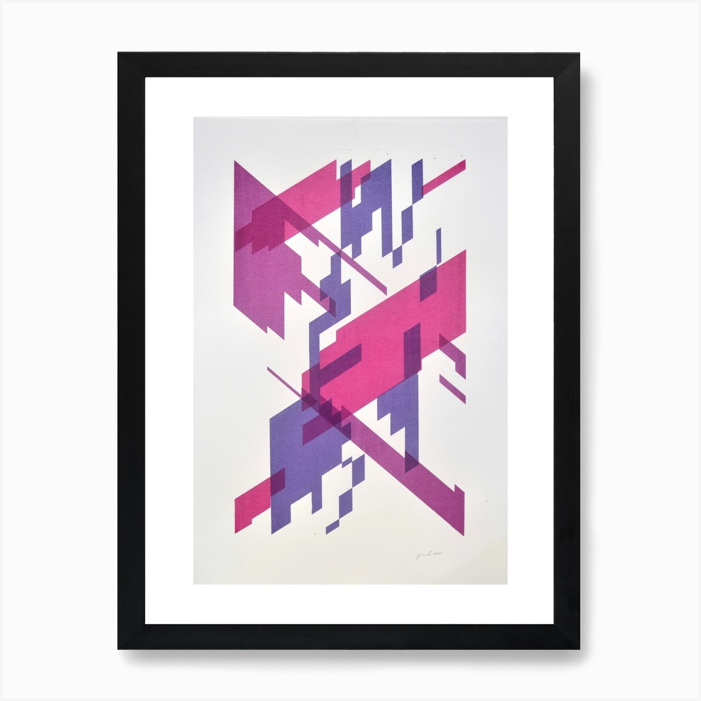 Deconstruction 13 Art Print By Geometric Collection Fy