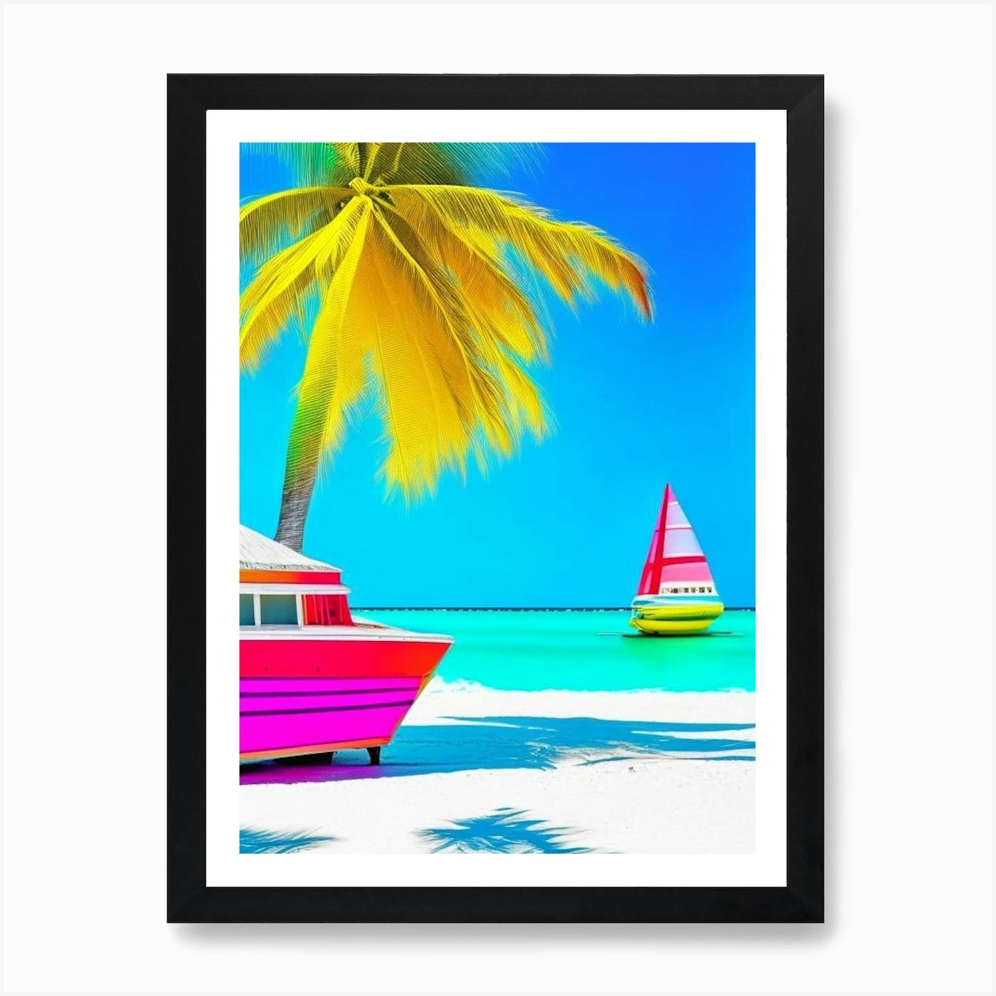 Bahamian Art, retailer The Reef Atlantis, Bahamas, Atlantis, Paradise Island, Abstract, Art, Artwork, Print, Ocean, Coastal, Caribbean Art, Beach