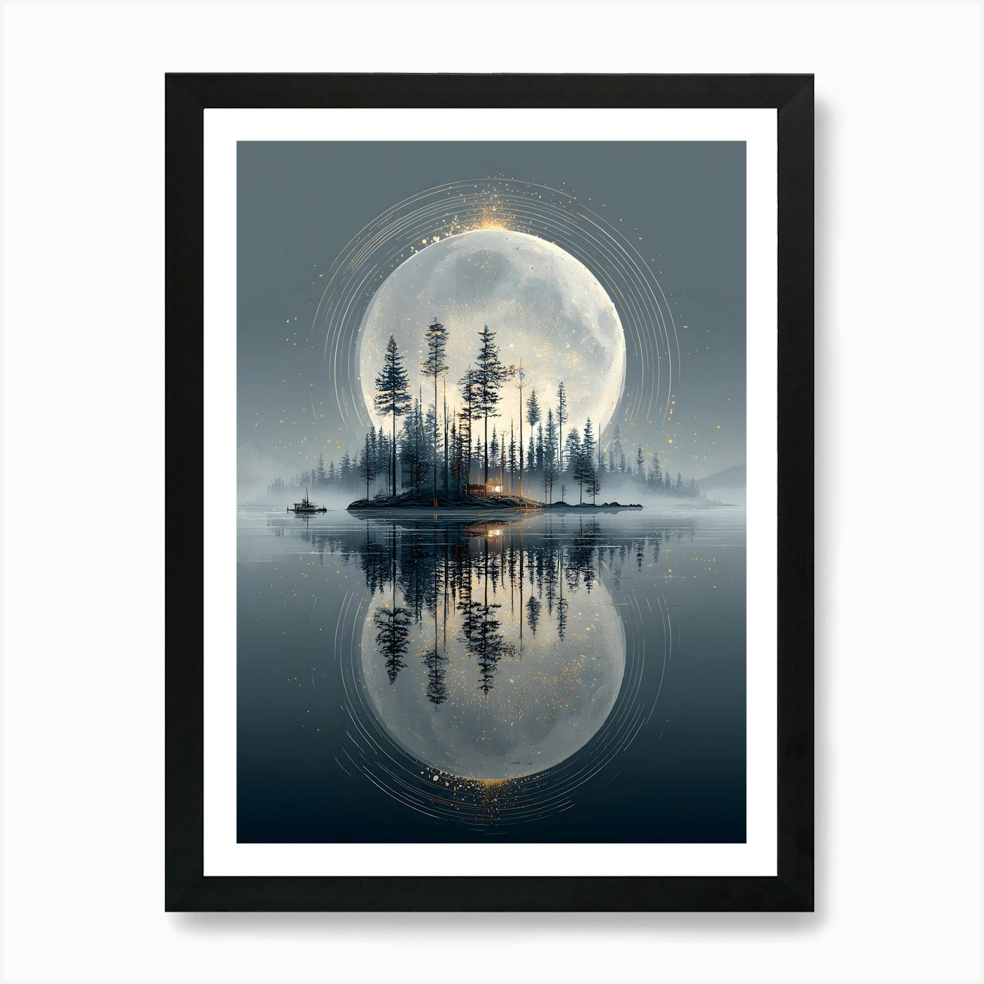 芸術写真 Nature Photograph Full Moon Art Print il_340x270.1691267292_q2mo.jpg