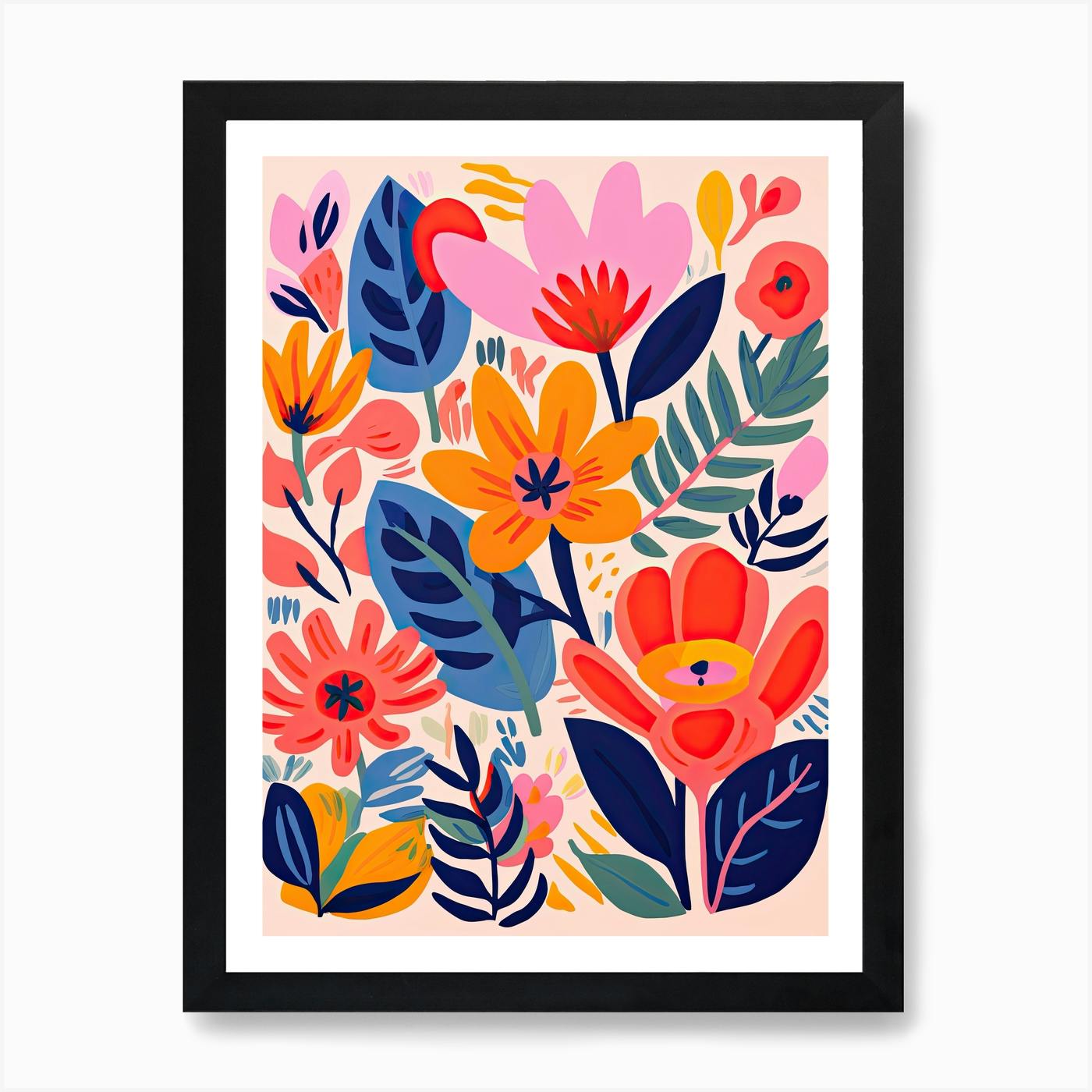 Matisse マティス Fleurs, Feuillages, Dessins Henri Matisse | Vase of Flowers (Fleurs et feuilles d