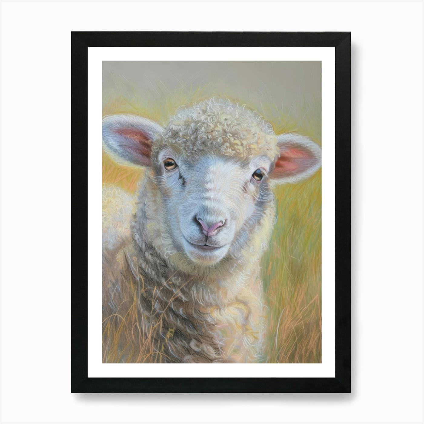 Sheep' Art Print by PaigeDesigns - Fy