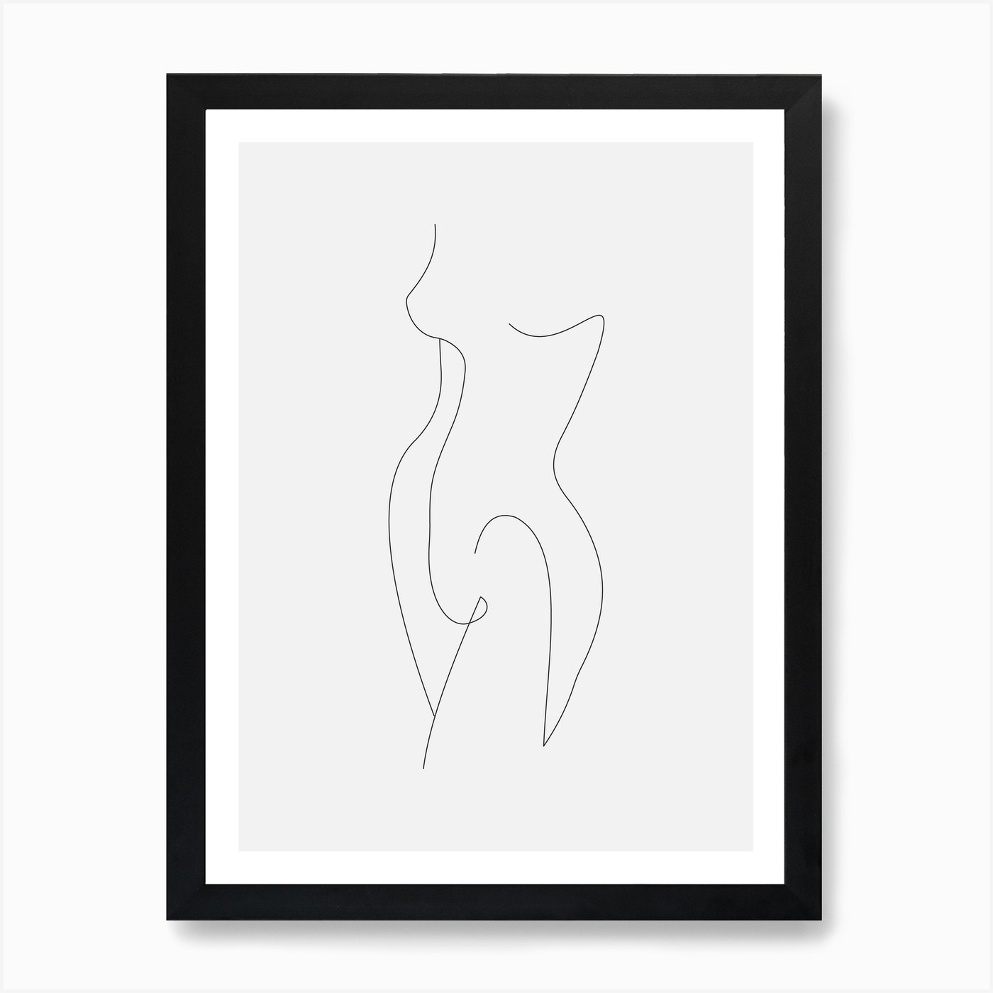 Minimalist Nude Art Print by Paloma Chiara - Fy