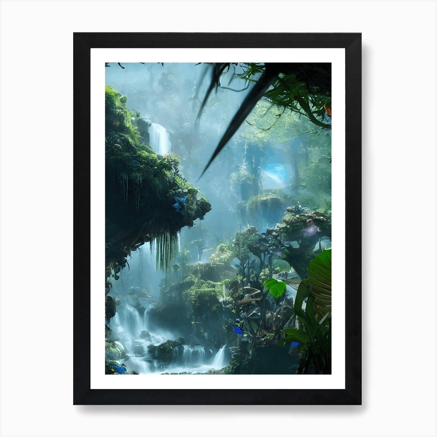 Pandora The World Of Avatar Movie Fan Art Poster 6 Art Print By The Art 