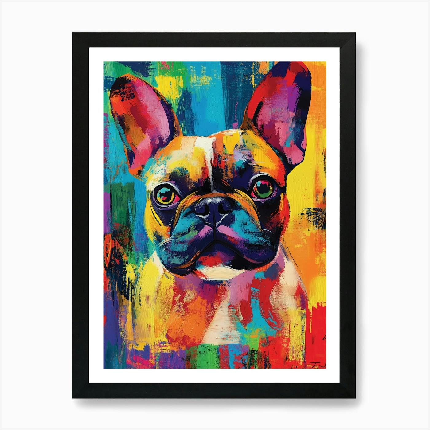 French Bulldog Portrait Original Oil Painting hotsell by Marmont 18 in x 18 in