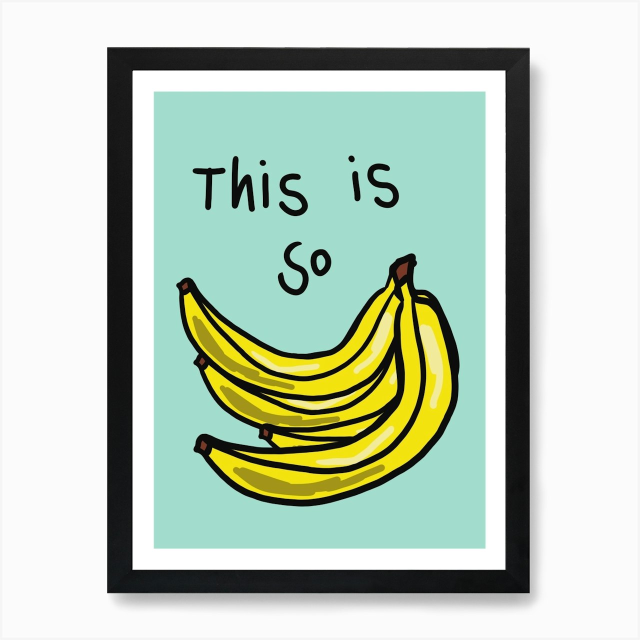 Banana Art Prints and Posters Shop Fy