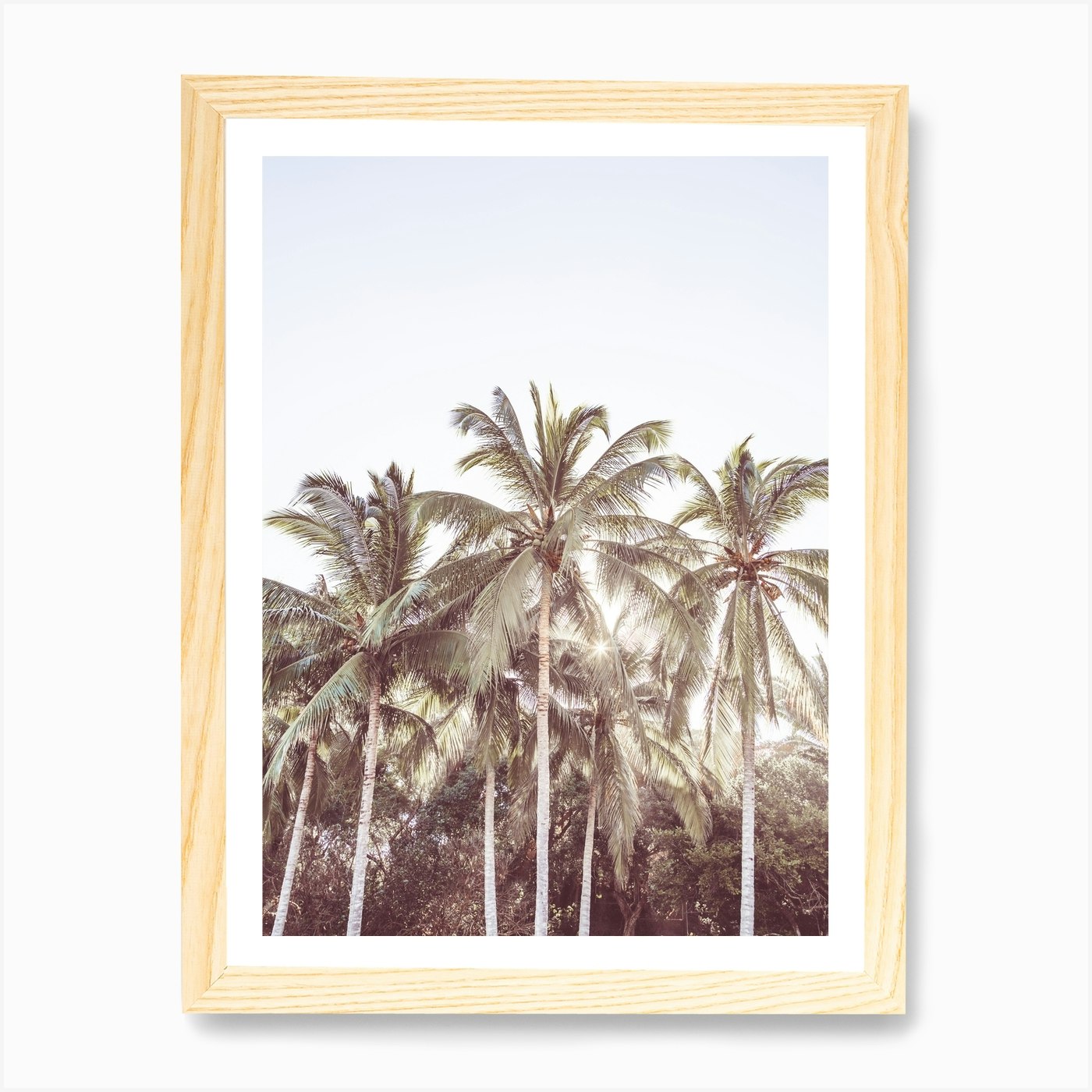 Palms Art Print by Lindsey Erin - Fy