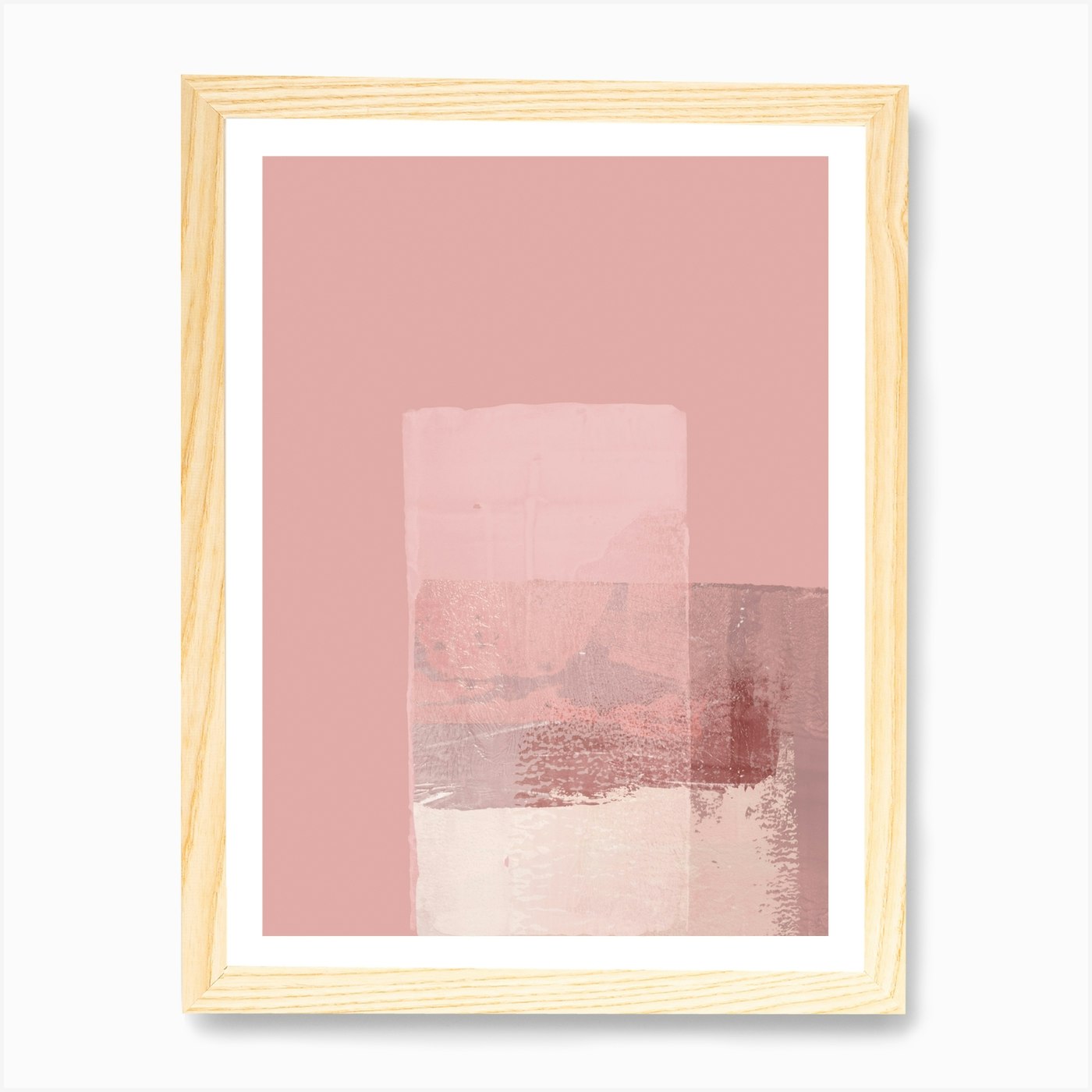 Abstract Pink1 Art Print by Michael Hunter - Fy