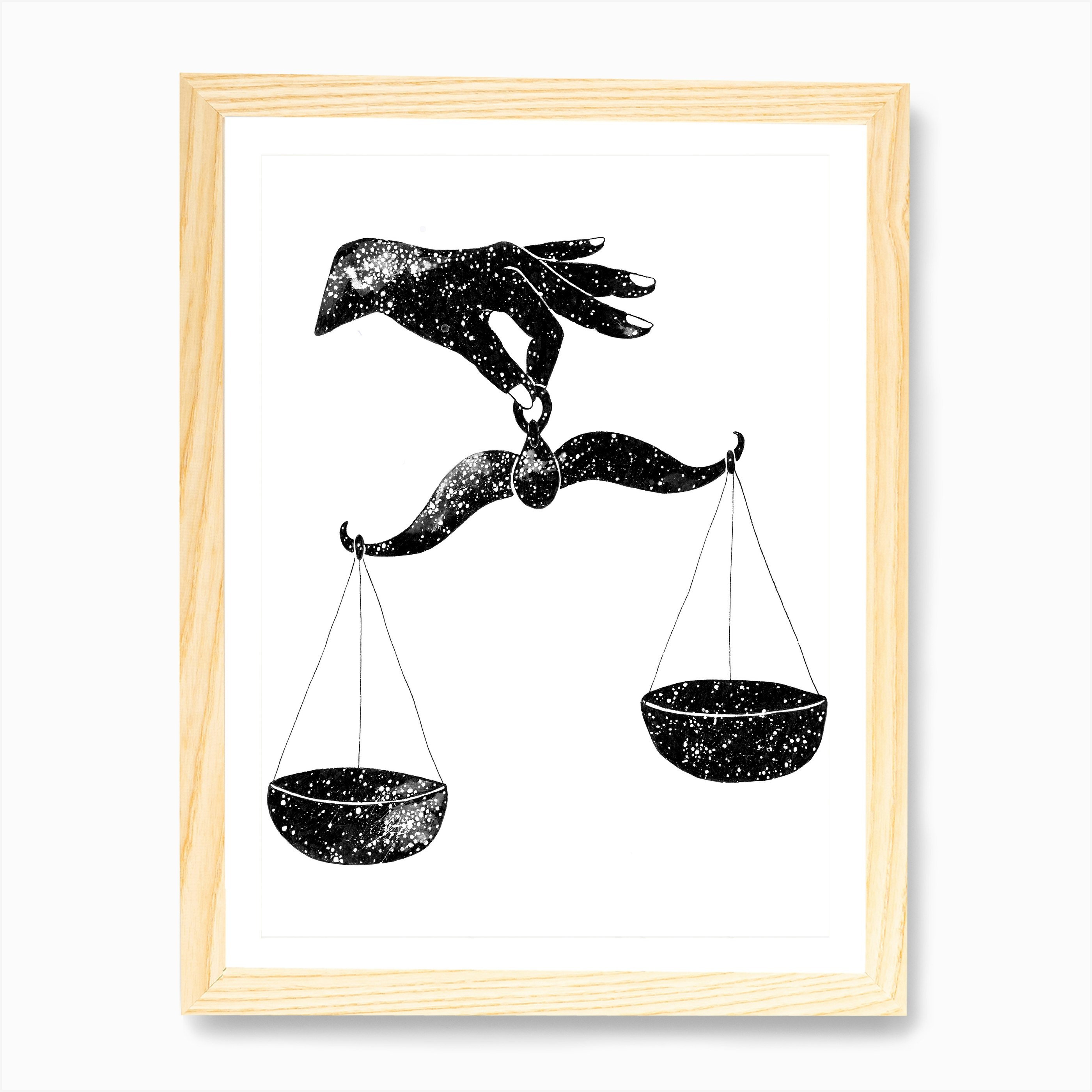 Libra Art Print by ECMazur - Fy