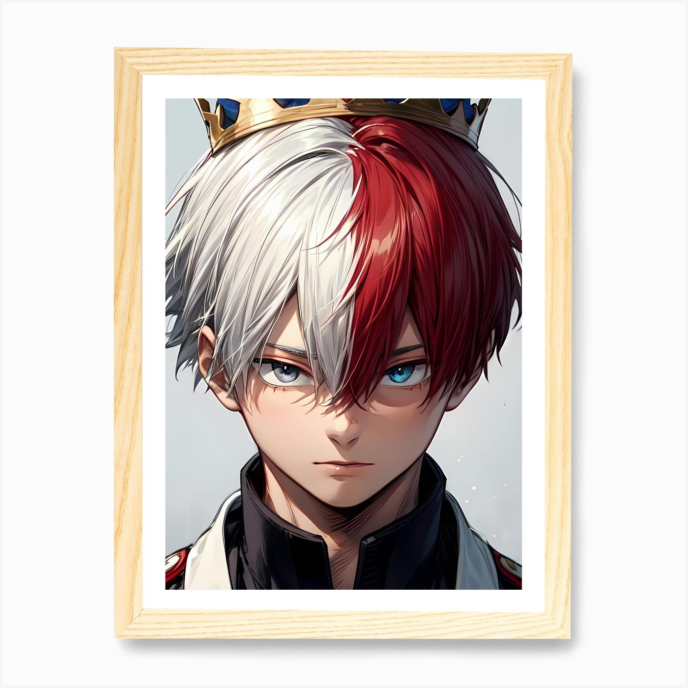 Todoroki offers painting