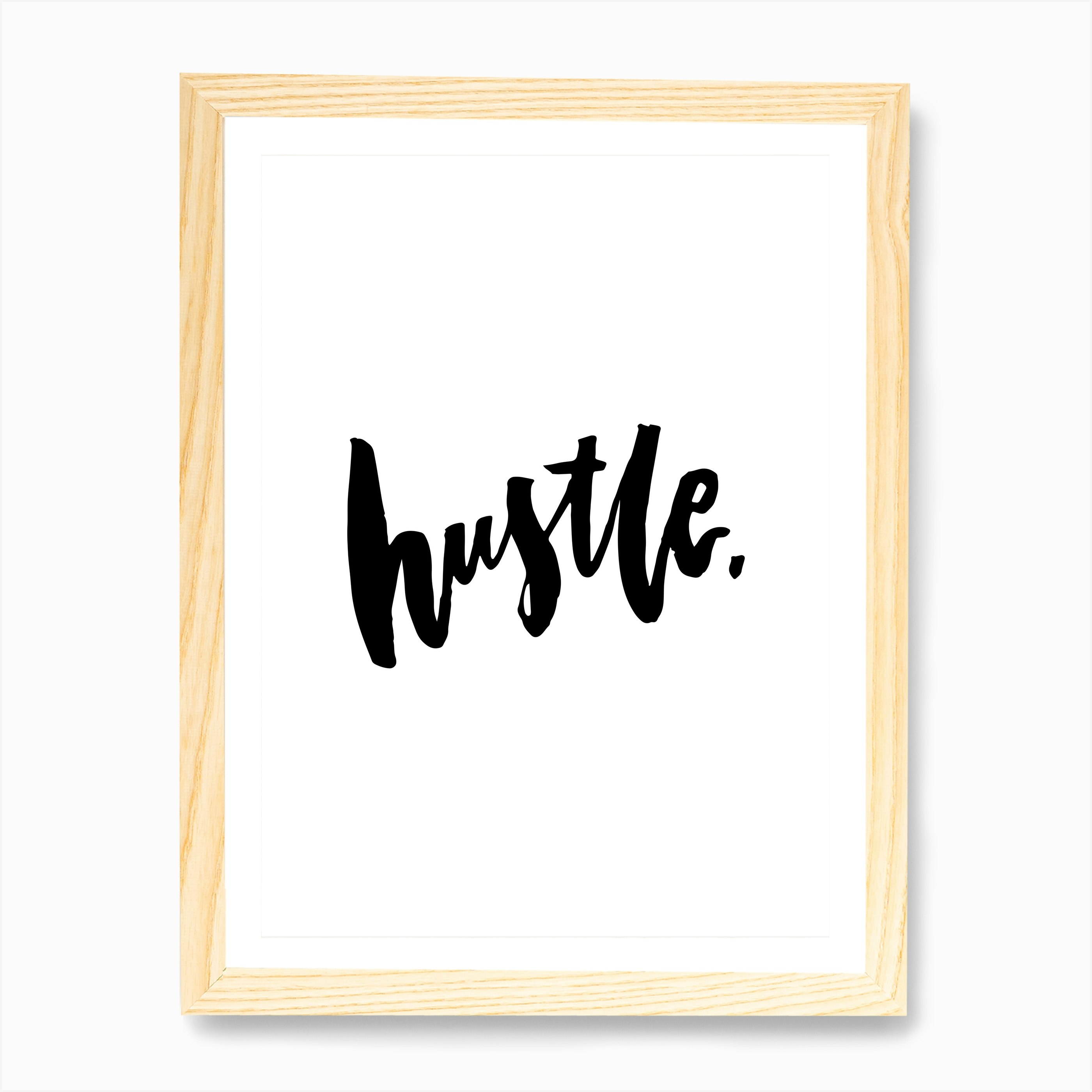 Hustle Art Print by Fy