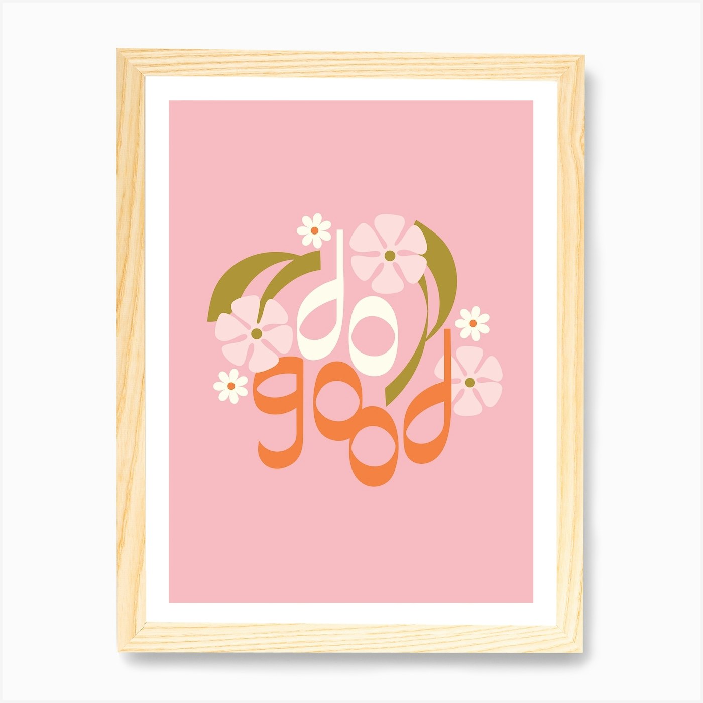 Do Good Art Print by Elizabeth Olwen Fy