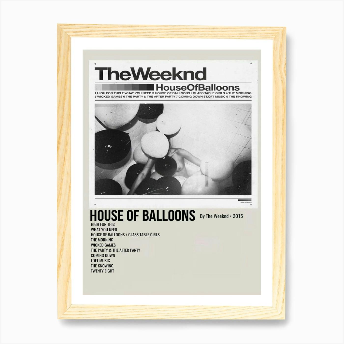 House of Balloons outlet by The Weeknd (Record, 2015)