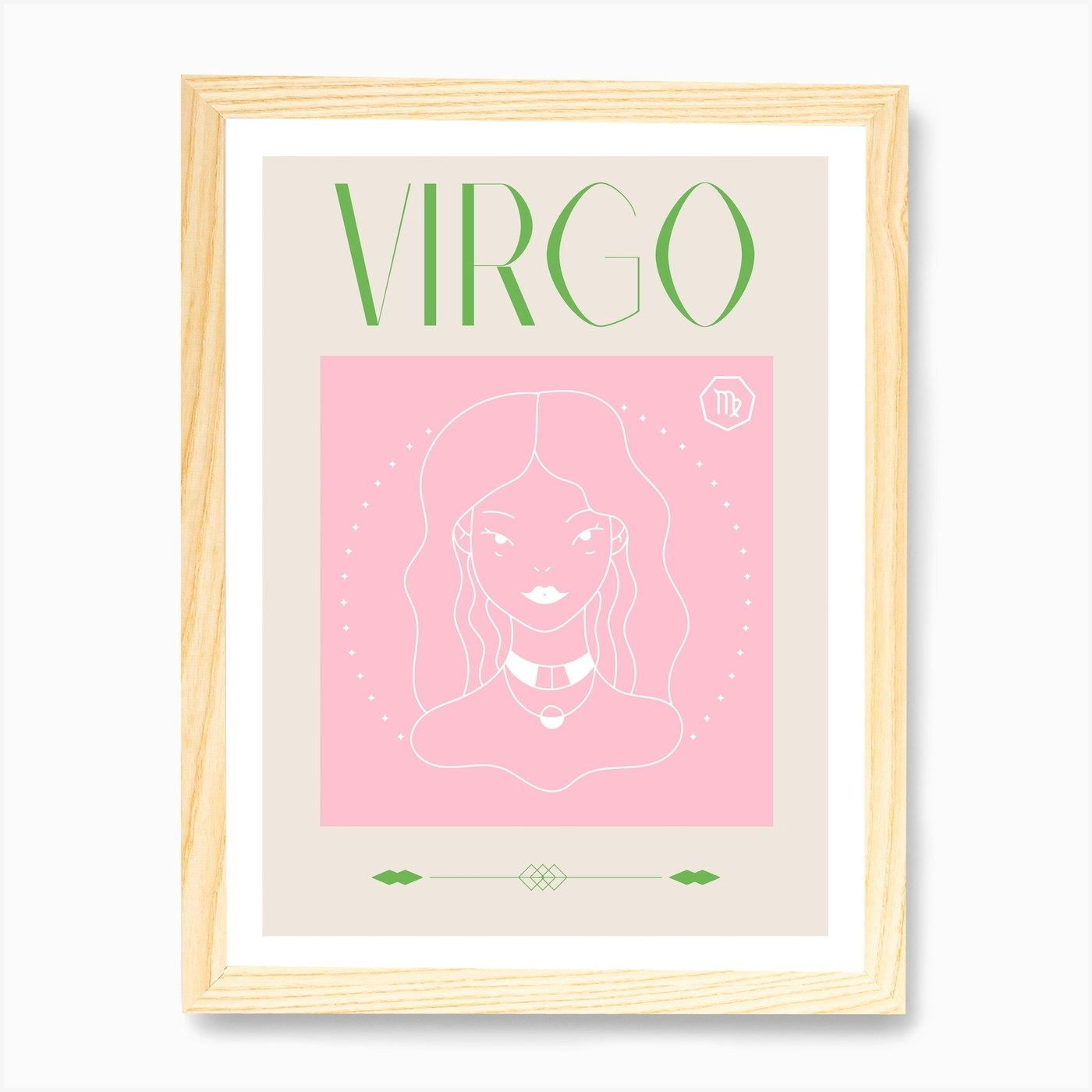 Virgo Art Print By Sofe - Fy