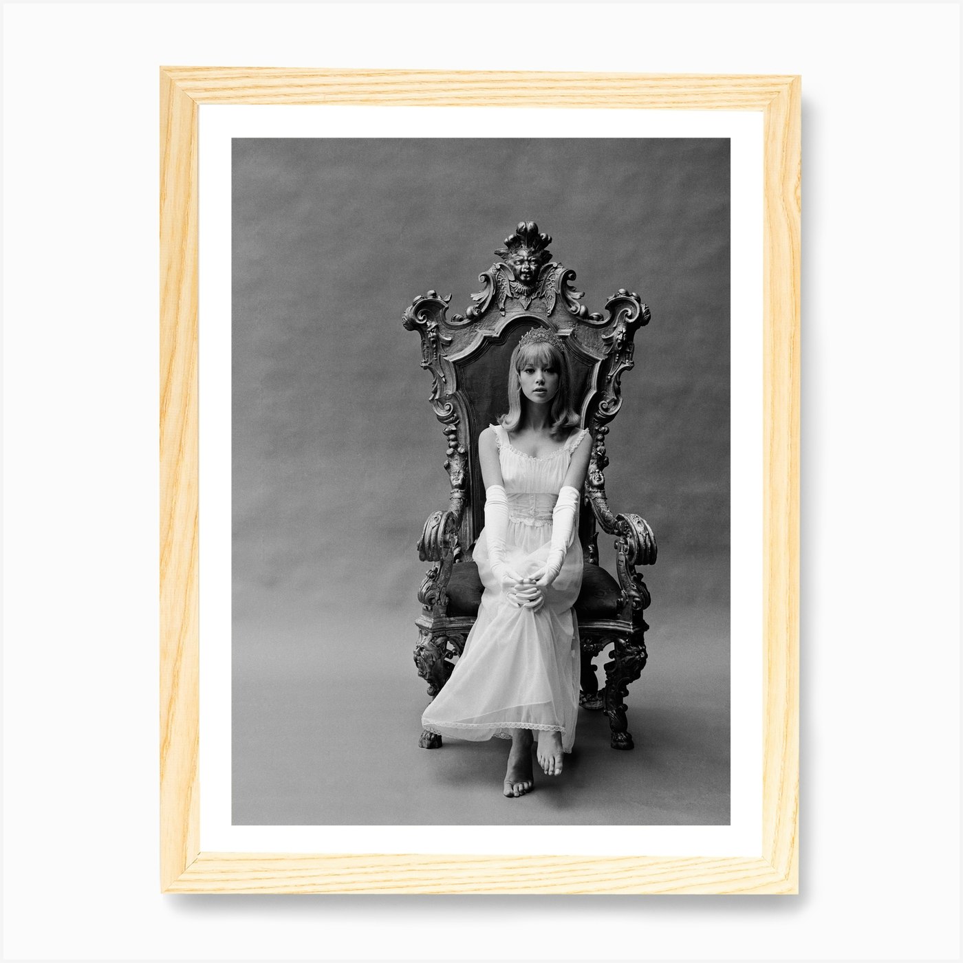 Pattie Boyd, John French Art Print by Victoria and Albert Museum Art ...