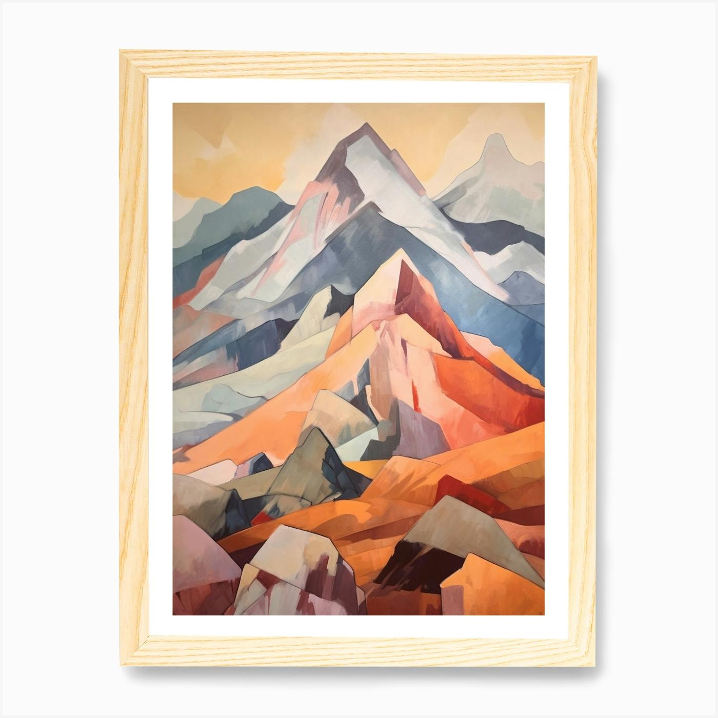 Mountains Wall Art high quality Canvas - MWA-049