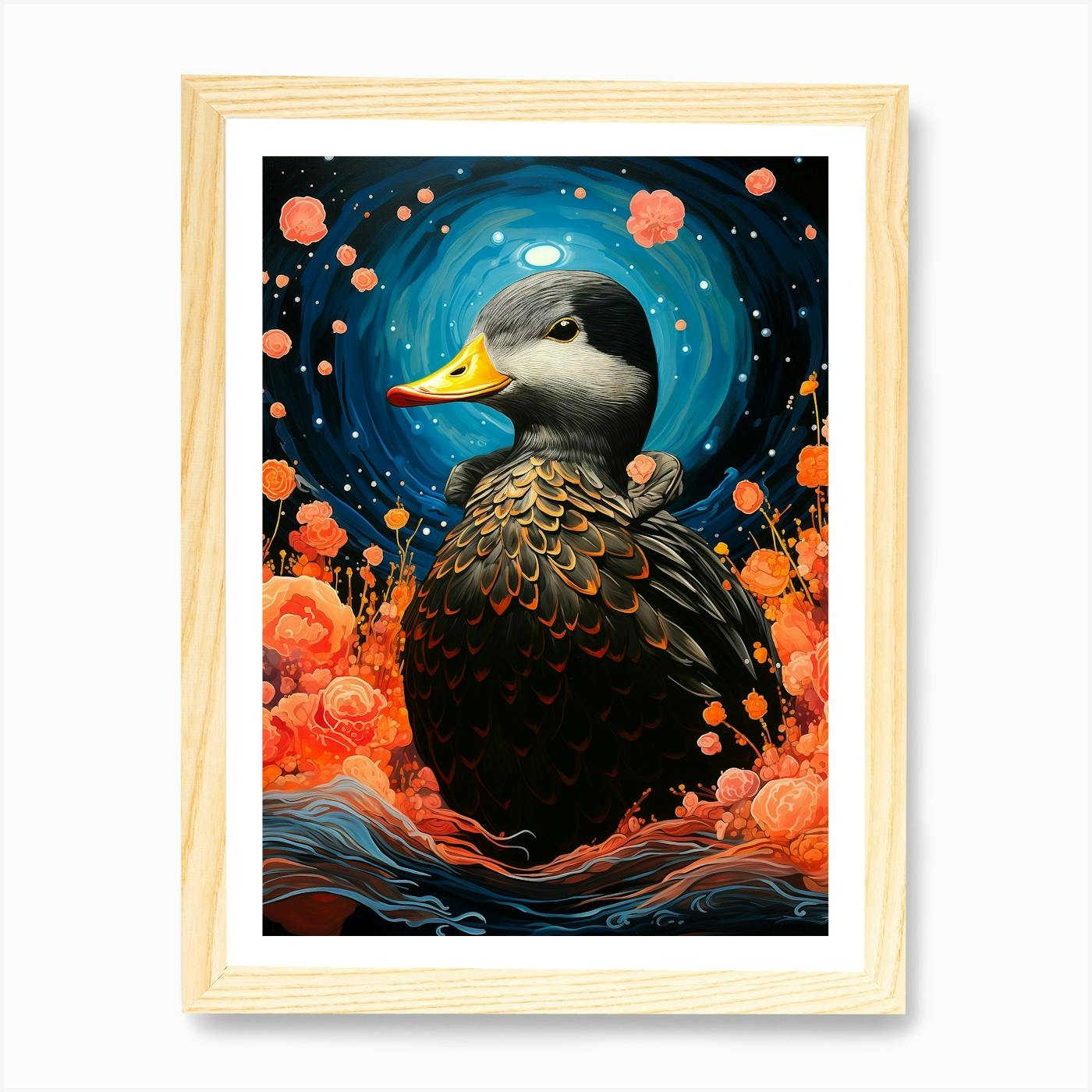 Duck Framed Giclee retailer Print