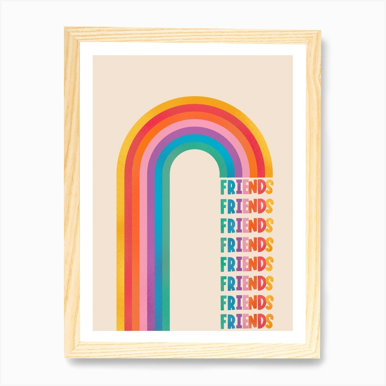 Rainbow Friends Art Print by ShowMeMars - Fy