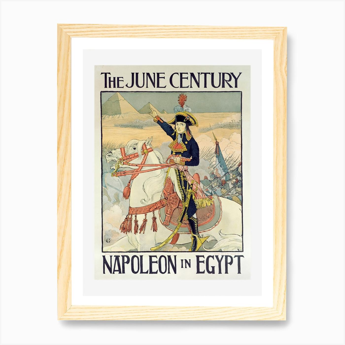 Napoleon In Egypt Art Print By Vintage Print And Poster Collection Fy   A6c6dd83 B5a3 4d92 8a8c 59e09995bec8 