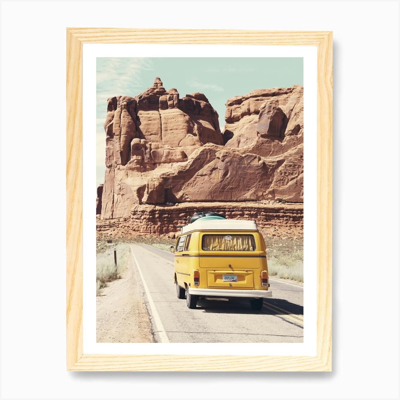 Road Trip Art Print By Sisi And Seb - Fy