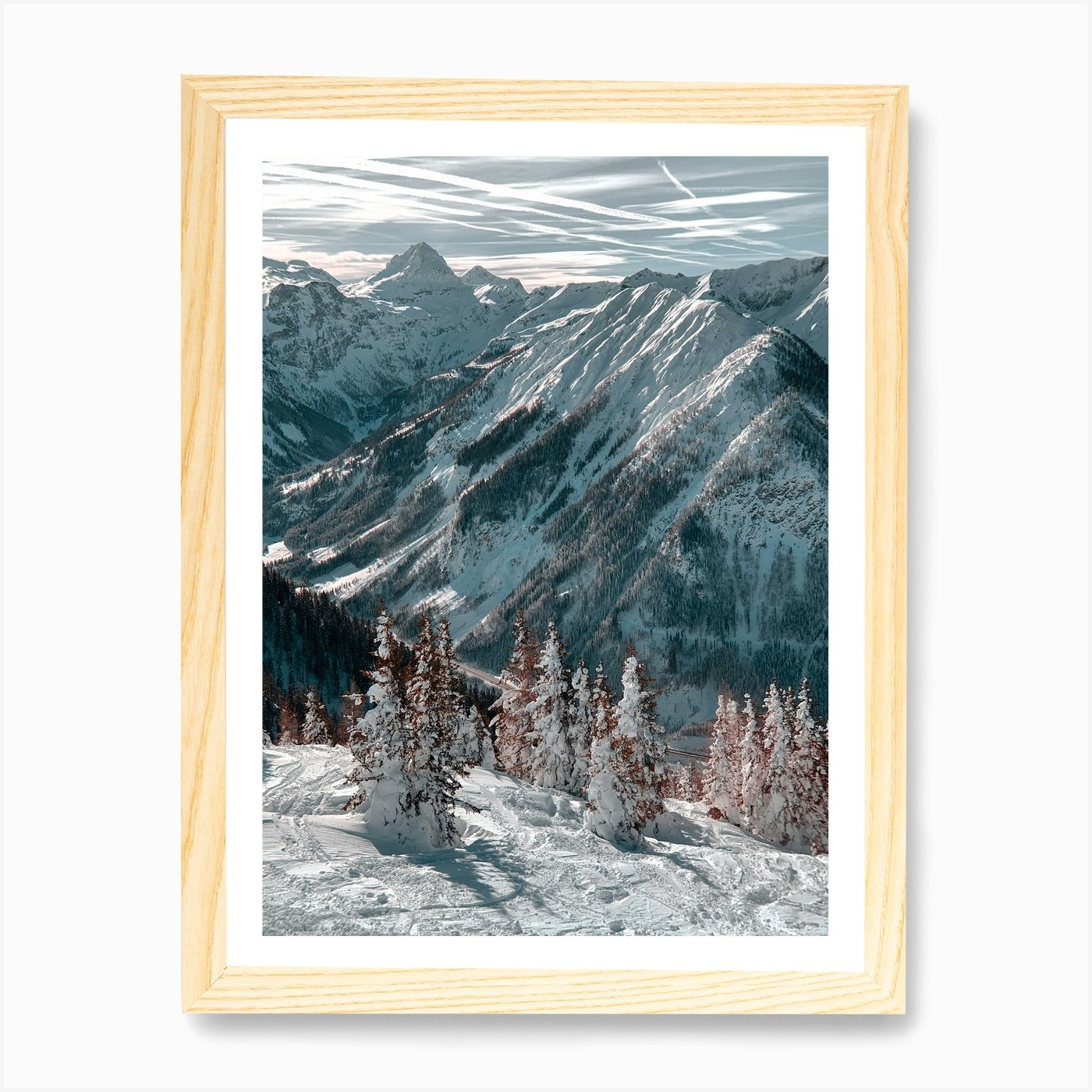 On Top Of The Mountain Art Print by Sebastian Hilgetag Fy