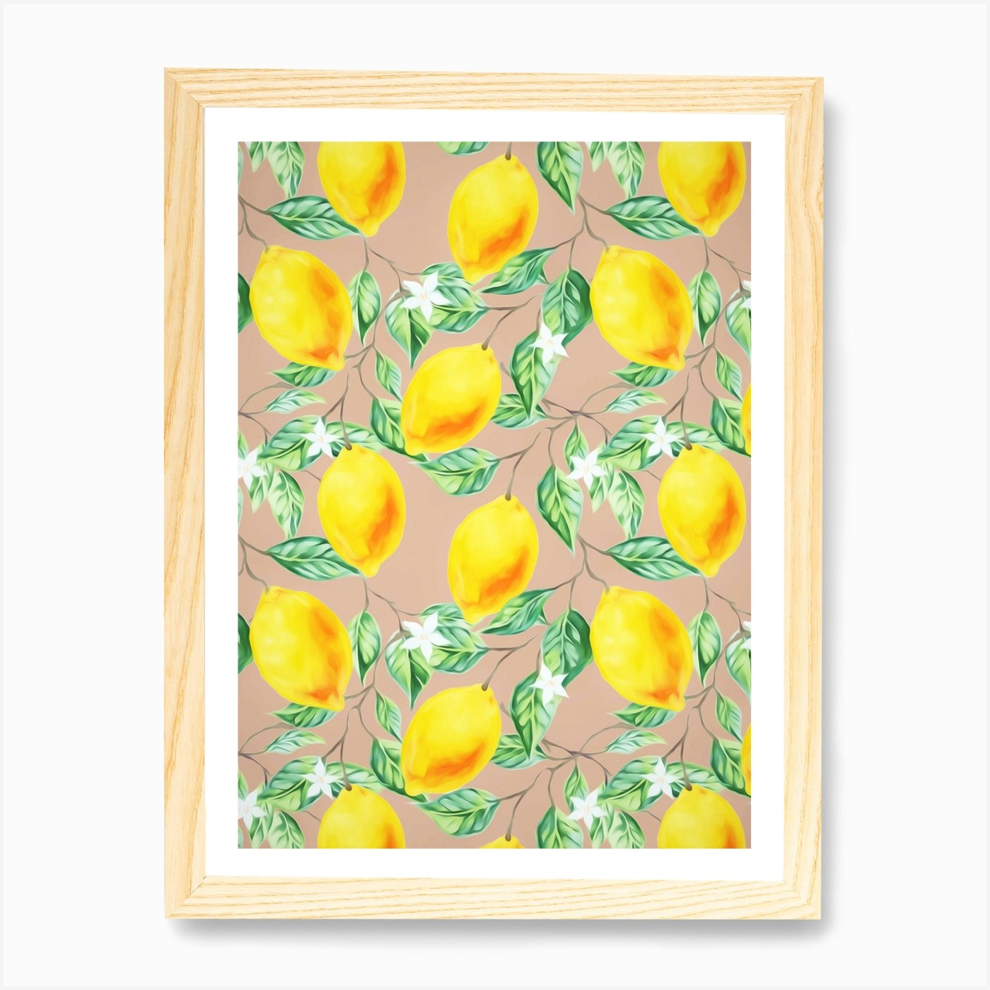 Lemon Fresh In Art Print by 83 Oranges - Fy