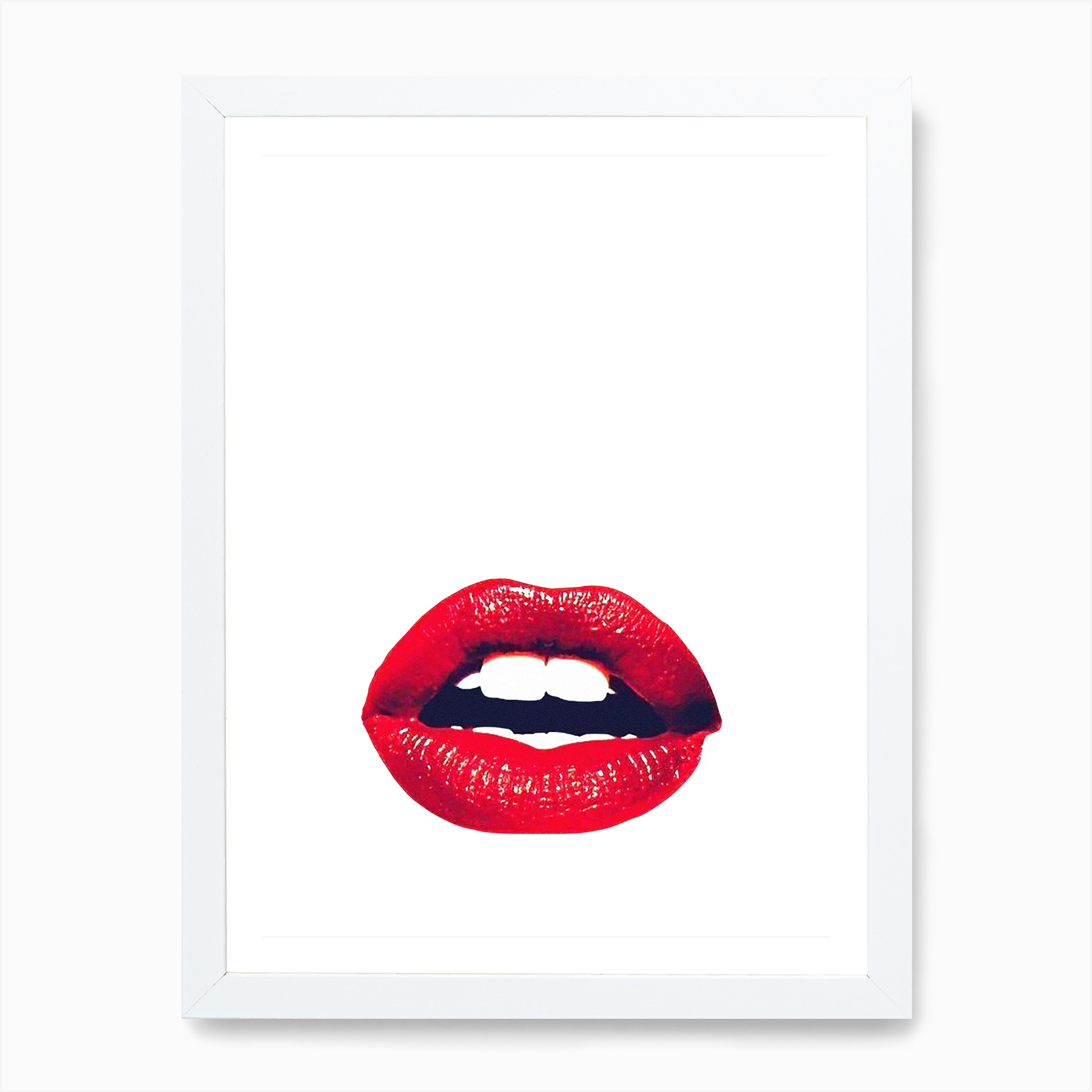 Lips Art Print by Honeymoon Hotel - Fy