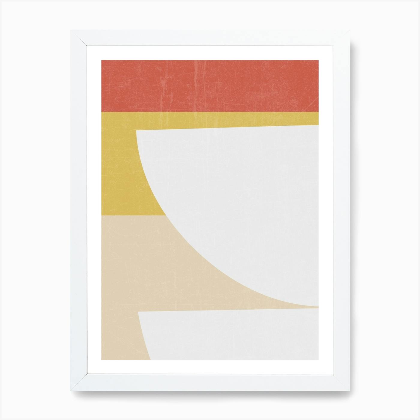 Colourful Mid Century Moderns B Art Print By Print Punk Studio - Fy