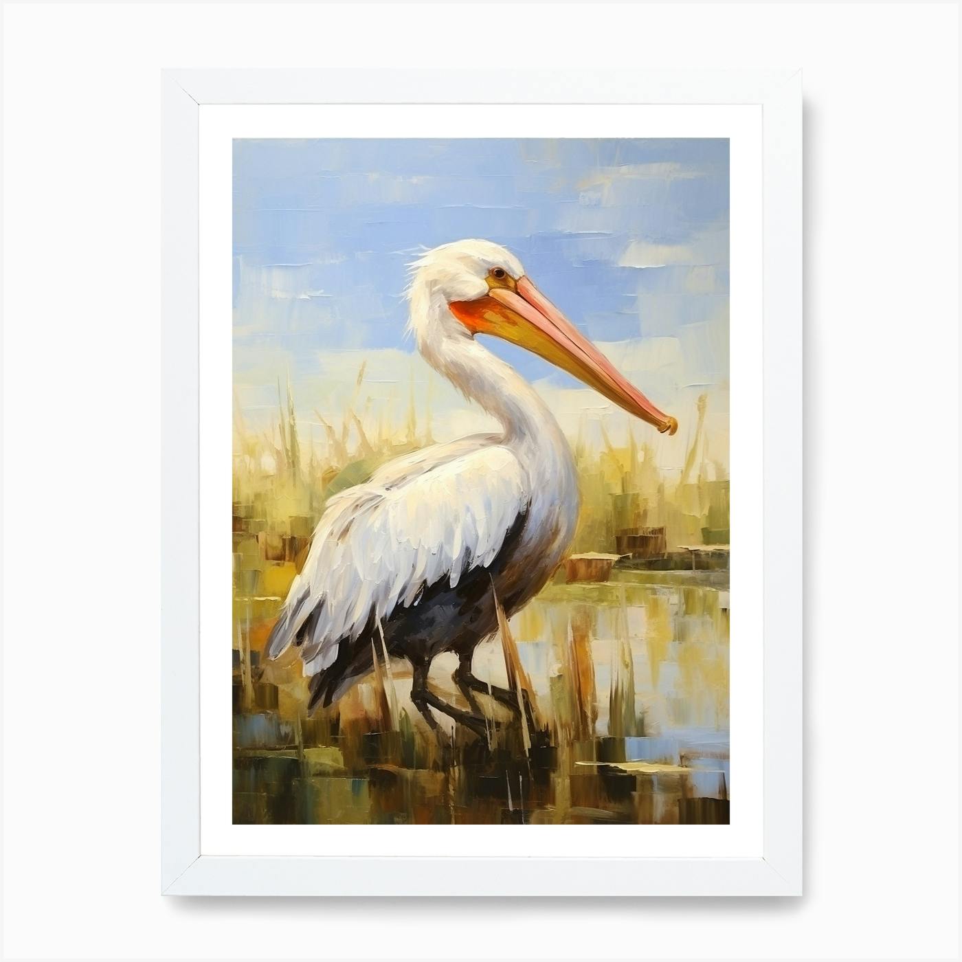 On sale Pelican painting